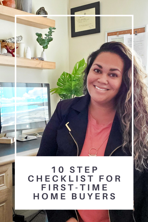 10 step checklist for first-time home buyers